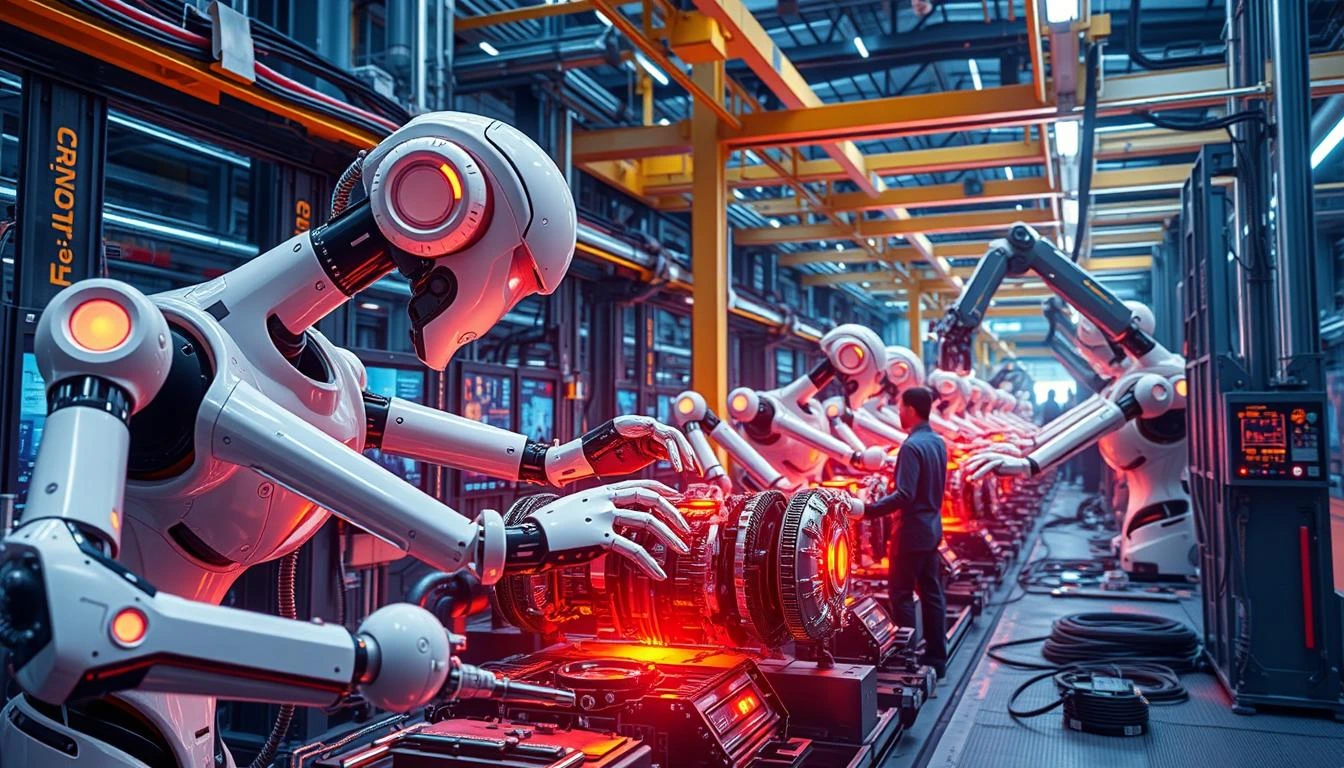 AI robotics in industrial applications