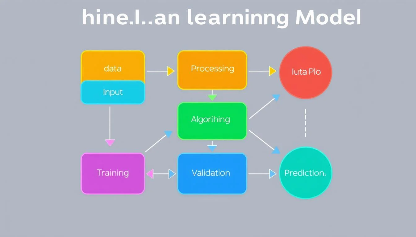 Machine learning model diagram